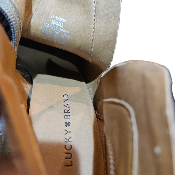 Lucky Brand Leopard Print Ankle Boots. Size 10. - Picture 8 of 11